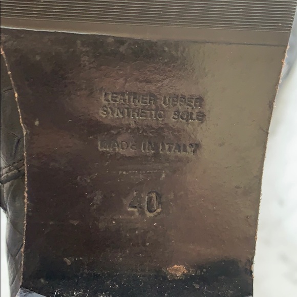 Vintage Italian leather Booties - Picture 3 of 4